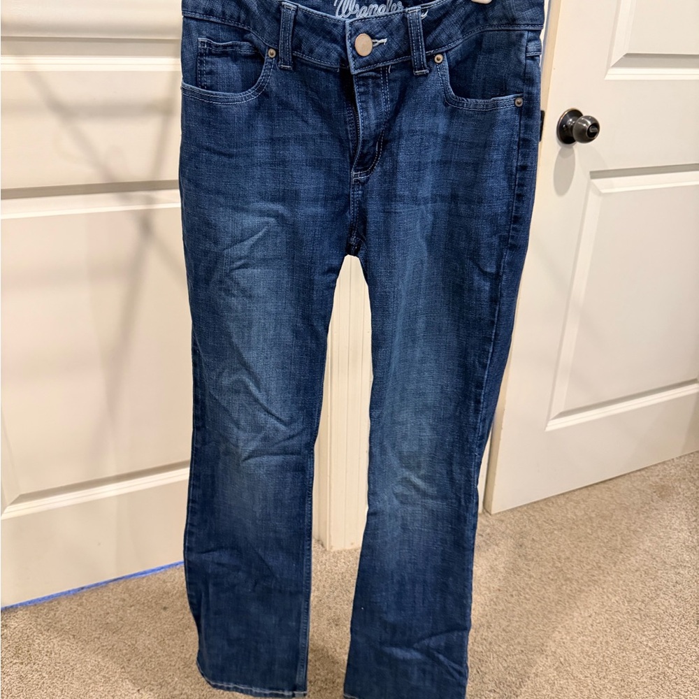 Wrangler Indigo Boot Cut Jeans